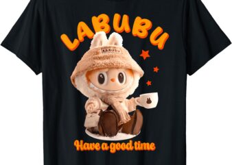 Cute Labubu Classic Pose Funny T-Shirt