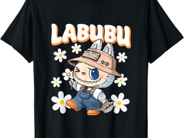 Cute labubu happy halloween chrismast hallothanksmas t-shirt