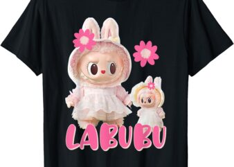 Cute Labubu The Monsters Pink Lover T-Shirt