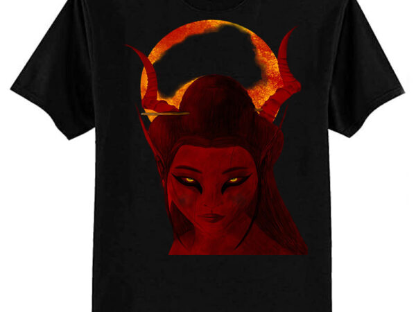 Dark geisha red classic t-shirt