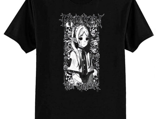 Death metal design frieren t-shirt