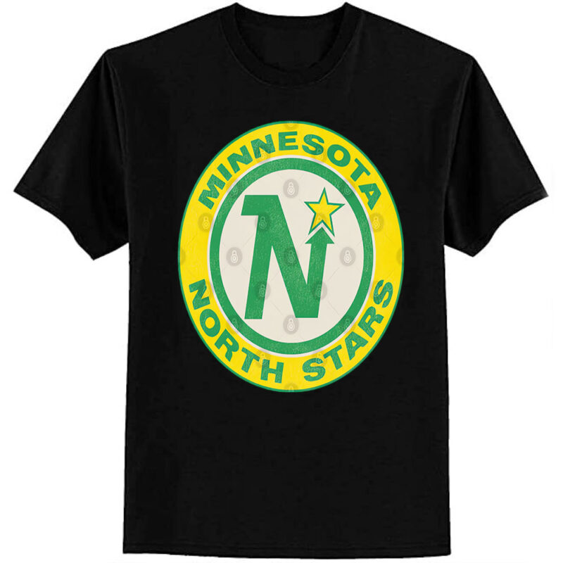 Defunct Minnesota North Stars Hockey Team T-Shirt