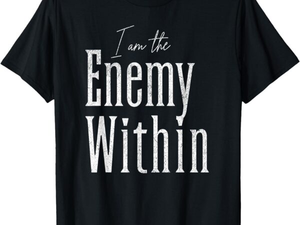 Democrat kamala harris enemy within anti-trump left wing t-shirt