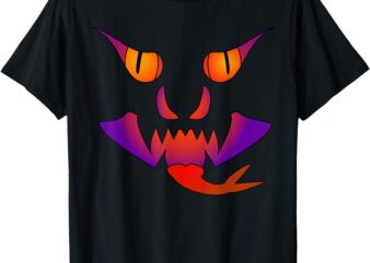 Demon Jack O Lantern T-Shirt