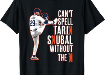 Detroit Tarik Skubal – Can’t Spell Skubal Without a K T-Shirt