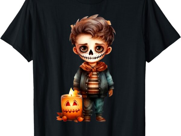 Dia de los muertos cute skeleton mexican boy kid sugar skull t-shirt