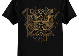 Dice Deco Gold Classic T-Shirt