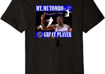 Dikembe Mutombo_NBA_002 Premium T-Shirt