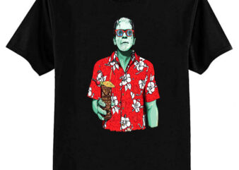 Dr. Frankenstein’s Tiki Monster T-Shirt