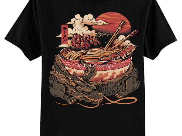 Dragon’s ramen classic t-shirt