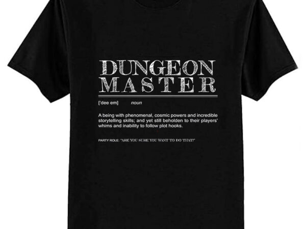 Dungeon master definition classic t-shirt