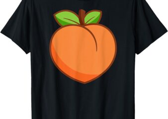 Easy Halloween Costumes For Women Pun Peach T-Shirt