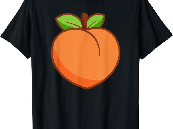 Easy halloween costumes for women pun peach t-shirt