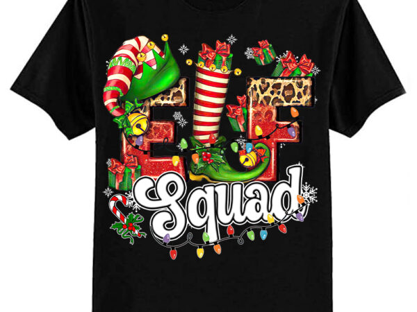 Elf family christmas matching pajamas xmas elf squad t-shirt ltsp