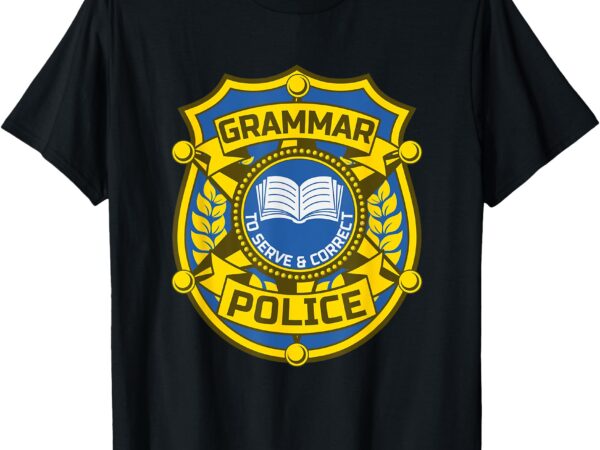 English grammar police t-shirt