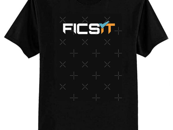 Ficsit satisfactory logo classic t-shirt