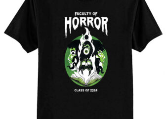 Faculty of Horror Class of 2024 T-Shirt