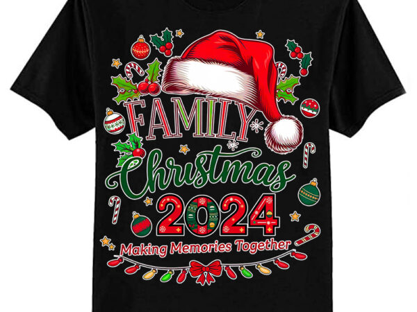 Family christmas 2024 matching squad santa elf funny xmas t-shirt ltsp