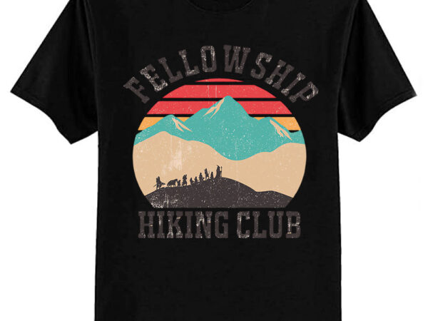 Fellowship hiking club classic t-shirt