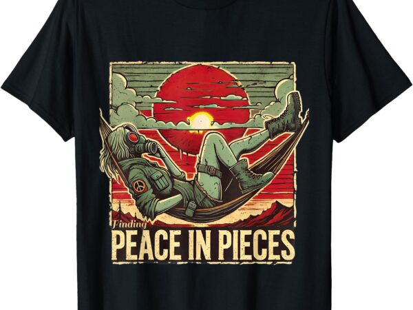 Finding peace in pieces t-shirt