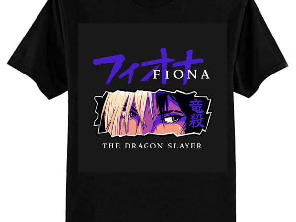 Fiona the dragon slayer – manga variant t-shirt