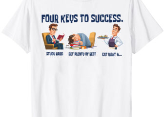 Four Keys To Success T-Shirt ltsp