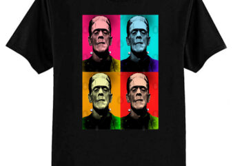 Frankenstein pop art T-Shirt