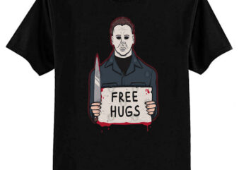 Free Hugs – Michael Myers T-Shirt