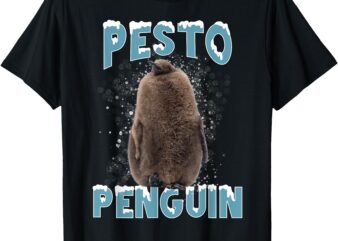 Funny Baby Penguin Pesto T-Shirt