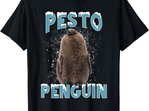 Funny baby penguin pesto t-shirt