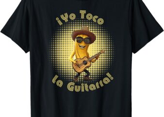 Funny Banana Guitar Sombrero – ¡Yo Toco La Guitarra! T-Shirt