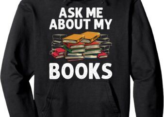 Funny Bookworm Art For Men Women Book Reading Lover Bookish Pullover Hoodie