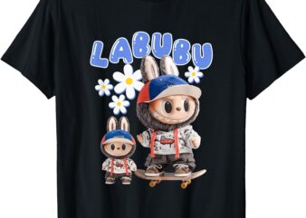 Funny Labubu Lover Cute Labubu Party Meme T-Shirt