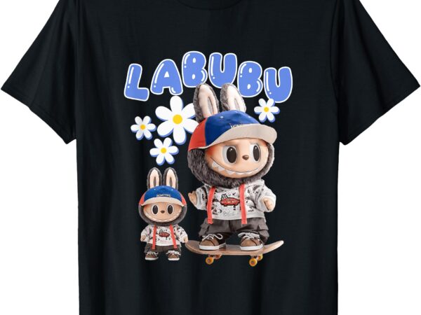 Funny labubu lover cute labubu party meme t-shirt