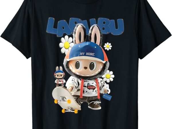 Funny labubu lover cute labubu party men boy t-shirt