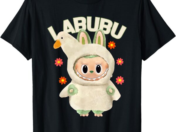 Funny labubu the monsters duck for men women kids t-shirt