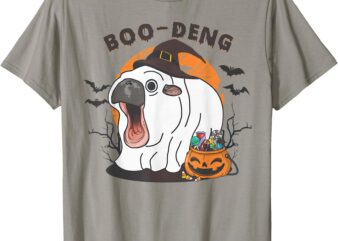 Funny Moodeng Pumpkin Halloween Costumes Pygmy Moo Deng T-Shirt