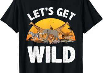 Funny Safari Costume For Kids Men Women Africa Safari Lover T-Shirt