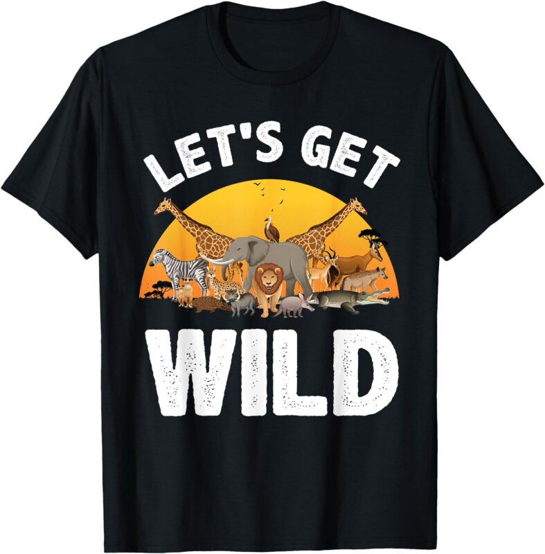 Funny Safari Costume For Kids Men Women Africa Safari Lover T-Shirt