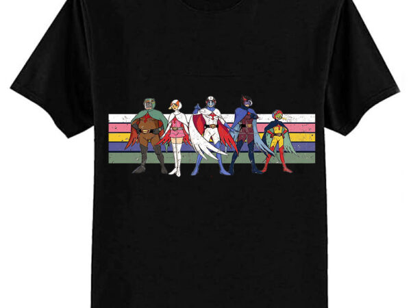 G force battle of the planets retro stripe classic t-shirt