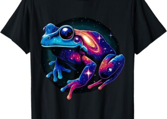 Galaxy Frog Space T-Shirt