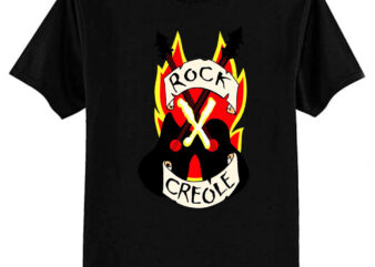 Gambit ’97’s Rock X Creole Crop Top Tee T-Shirt