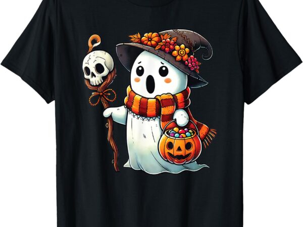 Ghost halloween shirt cute ghost trick or treat t-shirt