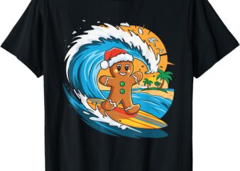 Gingerbread Surfing T-Shirt