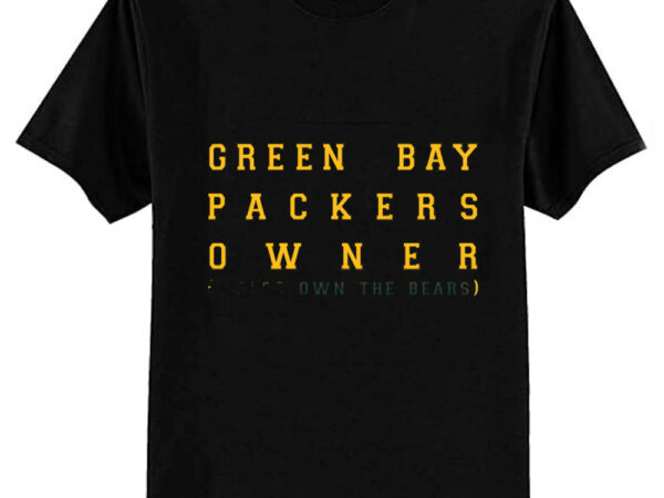 Green bay packers owner t-shirt