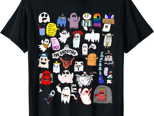 Halloween the ghosties 2024 t-shirt