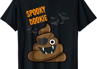 Halloween Funny Spooky Dookie Poop Costume Men Women T-Shirt