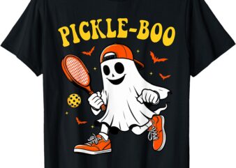 Halloween Pickleball Ghost Pickle-boo Pickleball Halloween T-Shirt