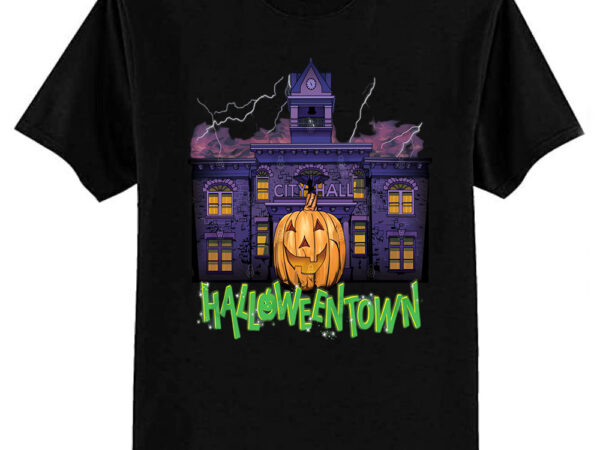 Halloweentown spooky square for halloween t-shirt