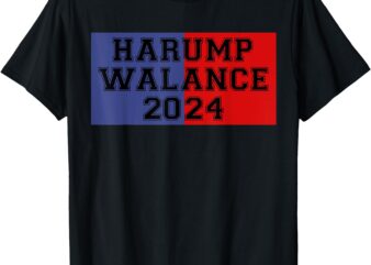 Harris Trump Walz Vance Funny 2024 T-Shirt